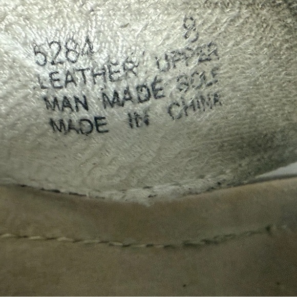 Minnetonka Beaded Thunderbird Fringe Sandals White Leather Thong Flip Flop Sz 8 - Picture 5 of 11